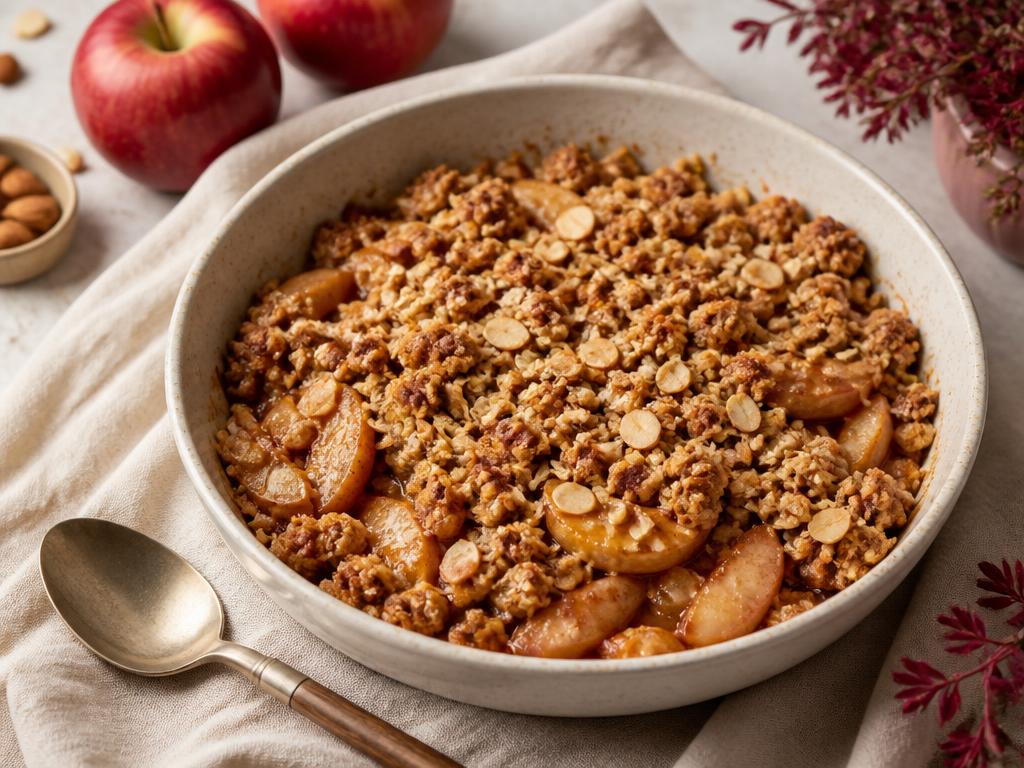 Apple Oat Crumble