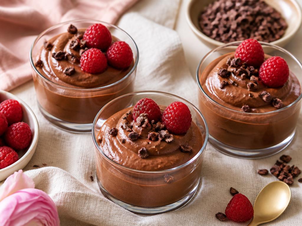 Silky Chocolate Protein Mousse
